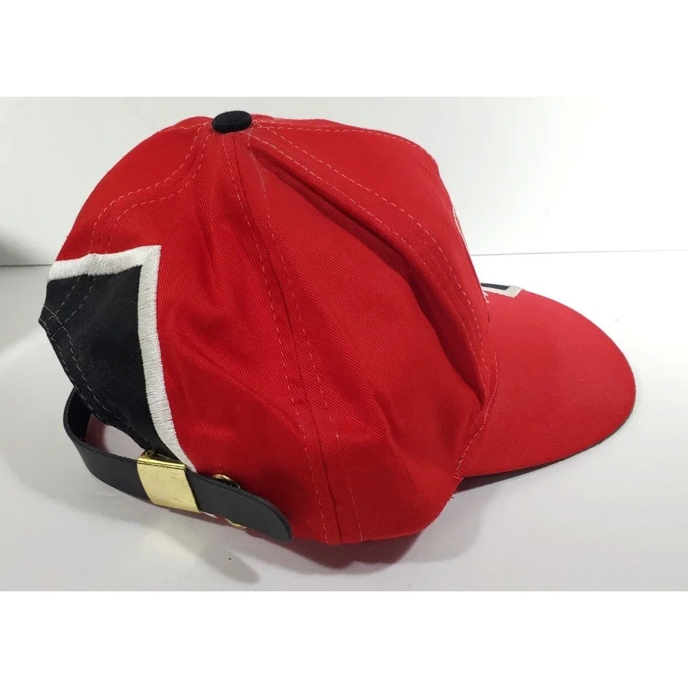 Champion Spark Plug Motorsports Racing Hat /‎ Cap Red White & Black Embroidery